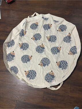 3 Sprouts Hedgehog Play Mat & Toy Storage Bag